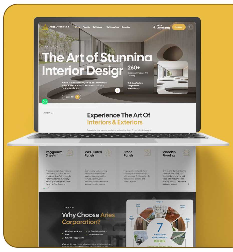 Aesthetic Meets Durability – Interior & Exterior Solutions